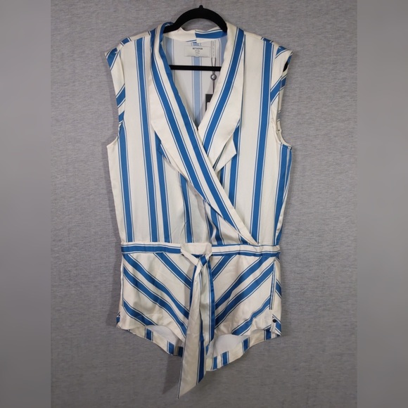 2x 👯‍♀️Host Pick⚡️One Teaspoon Cocktail Stripe Brooklyn Jumpsuit - Picture 5 of 12